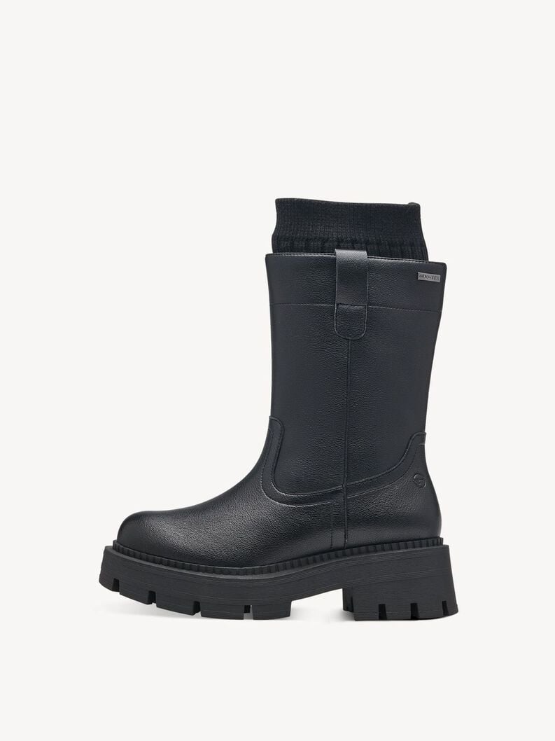 Tamaris | Stiefelette - Schwarz Warmfutter | Black