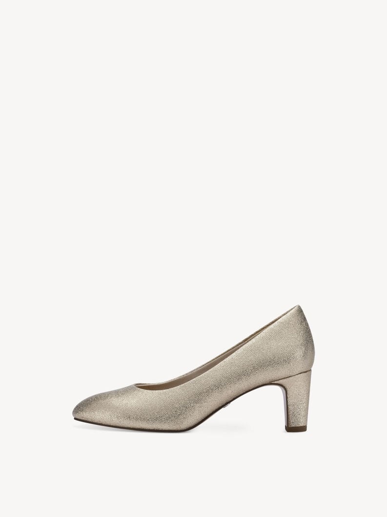 Tamaris | Pumps - Metallic | Lt.Gold Glam