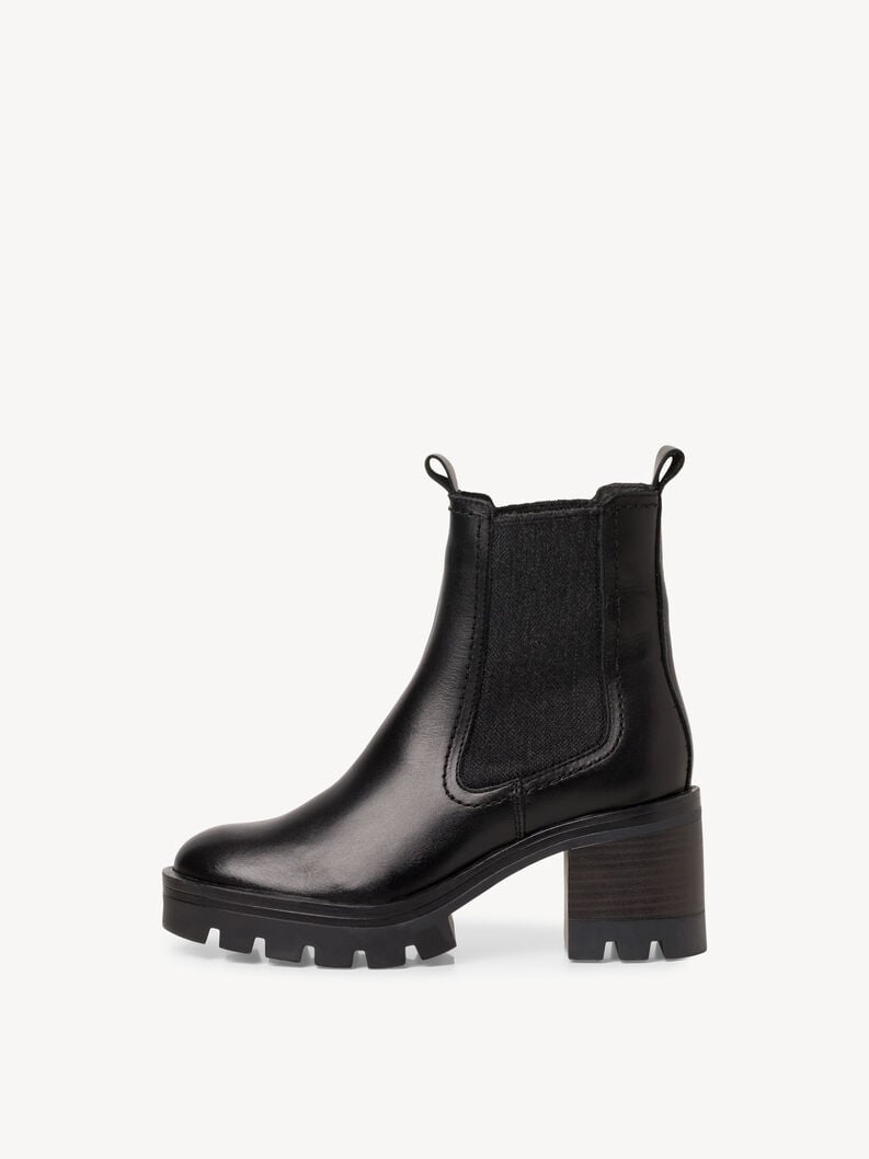 Tamaris | Leder Chelsea Boot - Schwarz | Black