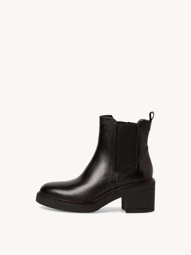 Tamaris | Leder Chelsea Boot - Schwarz | Black