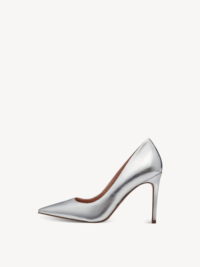 Tamaris | Lederpumps - Silber | Silver