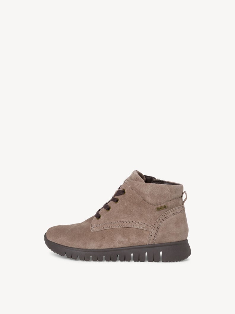 Tamaris | Lederstiefelette - Braun | Taupe