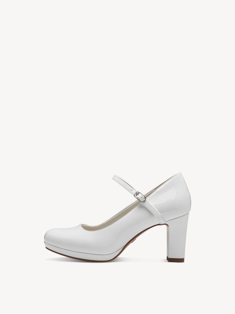 Tamaris | Pumps - White | White Patent