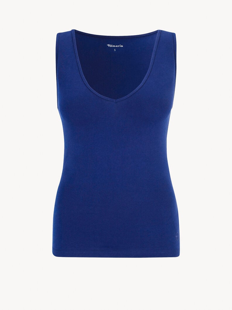 Tamaris | Top - Blau | Medieval Blue