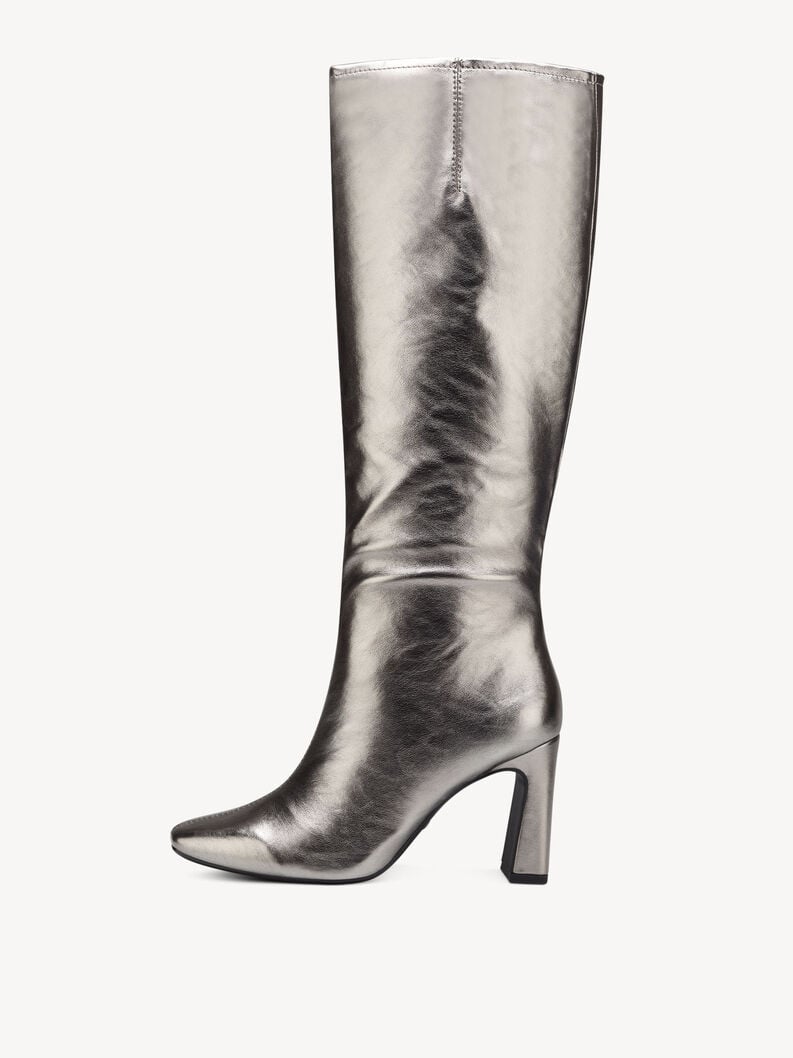 Tamaris | Stiefel - Metallic | Platinum