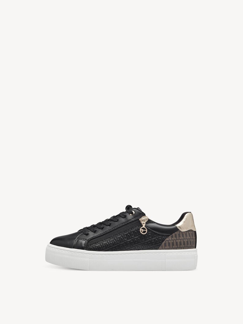 Tamaris | Sneaker - Schwarz | Black/Gold