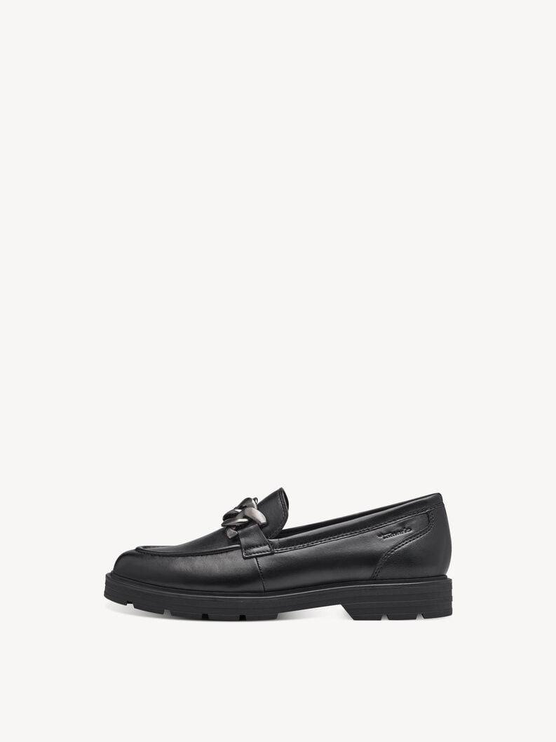 Tamaris | Slipper - Schwarz | Black Leather