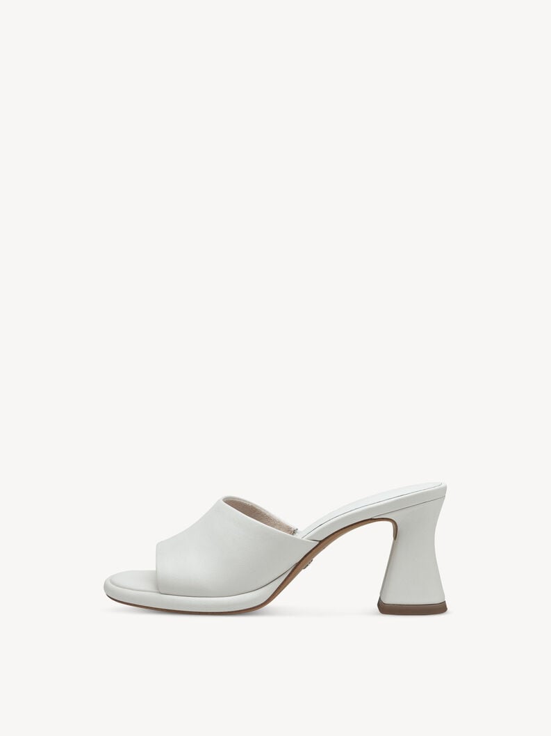 Tamaris | Lederpantolette - White | White