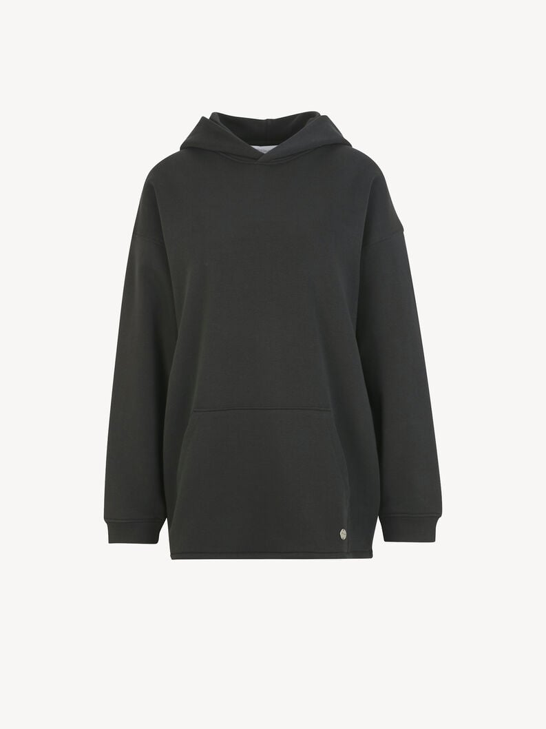 Tamaris | Oversized Hoodie - Schwarz | Black Beauty