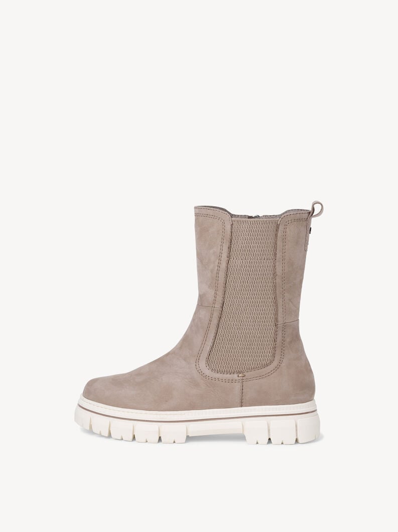 Tamaris | Leder Chelsea Boot - Braun | Taupe