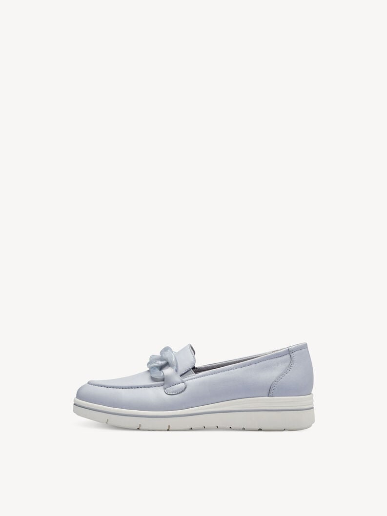 Tamaris | Lederslipper - Blau | Light Blue