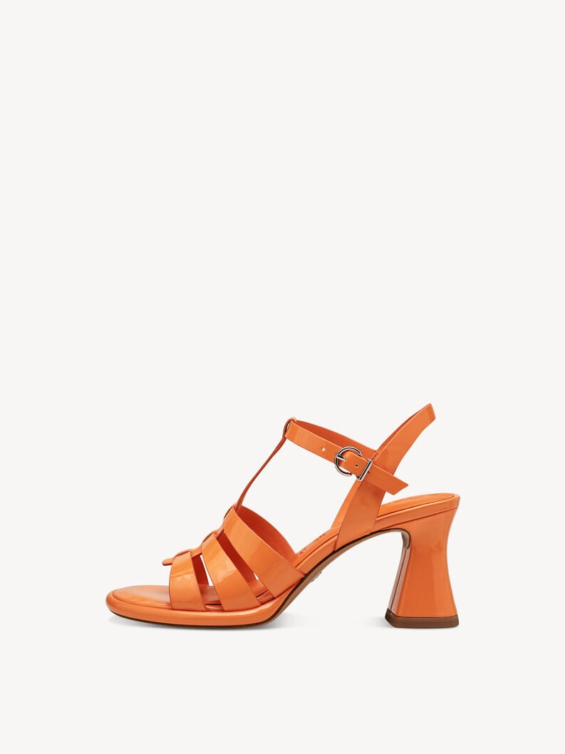 Tamaris | Sandalette - Orange | Orange Patent