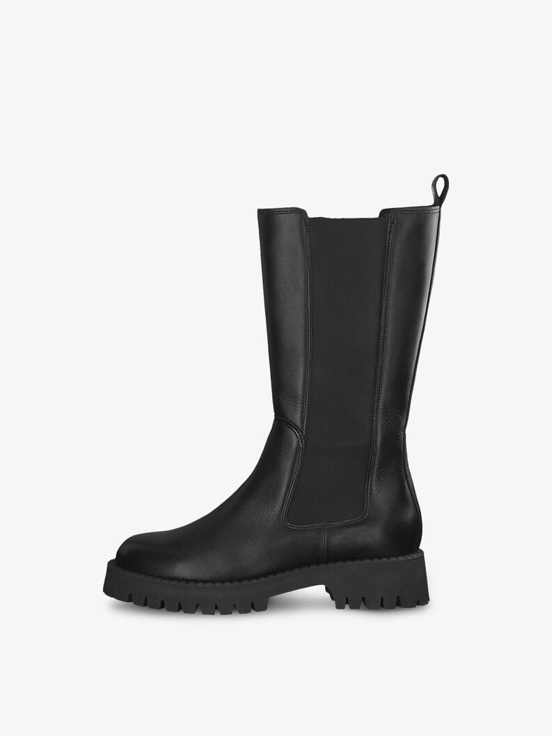 Tamaris | Leder Chelsea Boot - Schwarz | Black