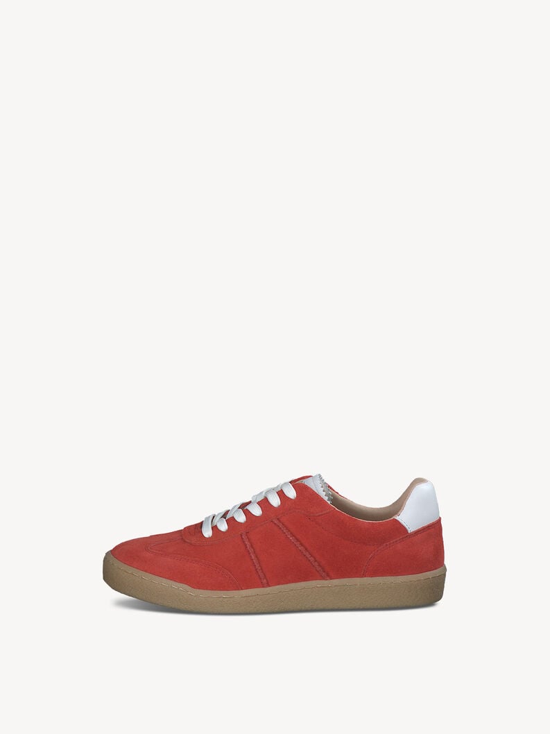 Tamaris | Ledersneaker - Rot | Red