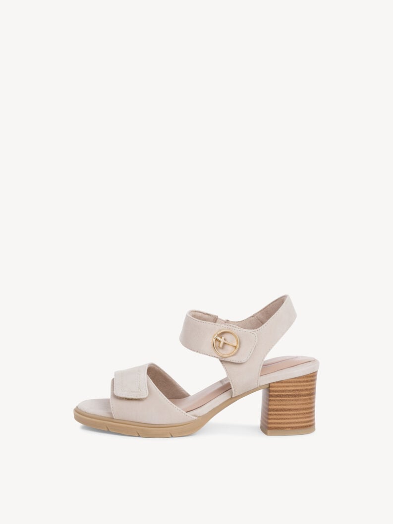 Tamaris | Ledersandalette - Beige | Beige