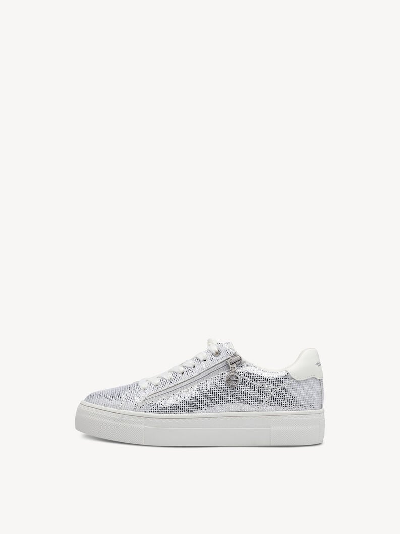 Tamaris | Sneaker - Silber | Silver Glam