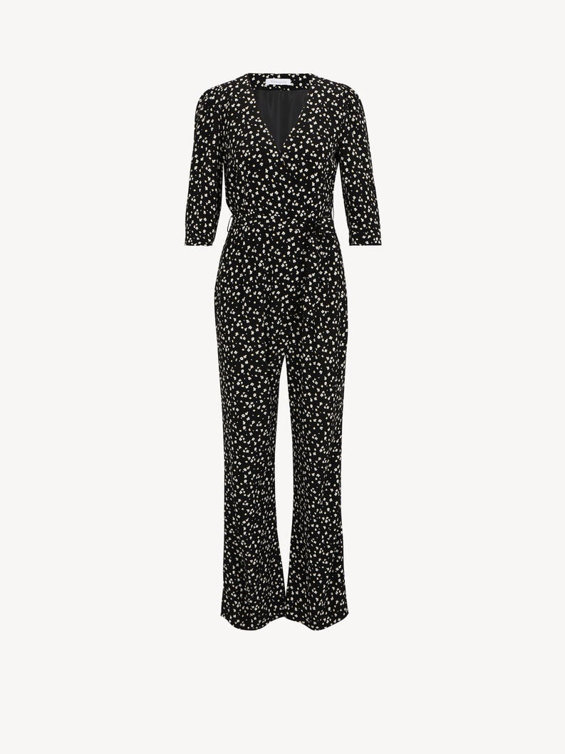 Tamaris | Jumpsuit - Schwarz | Black Beauty Flower Aop