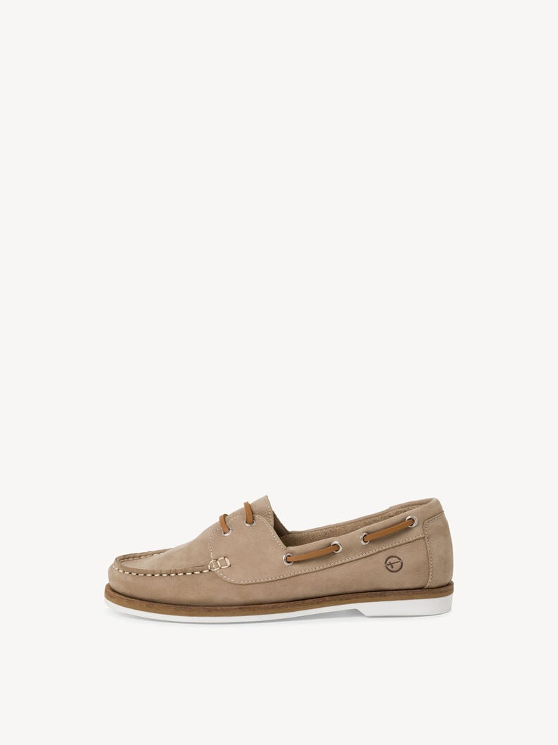 Tamaris | Ledermoccassin - Beige | Taupe