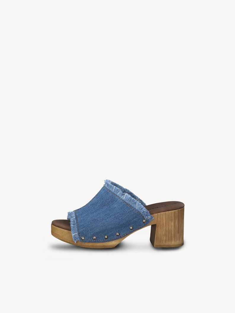 Tamaris | Pantolette - Blau | Denim Jeans