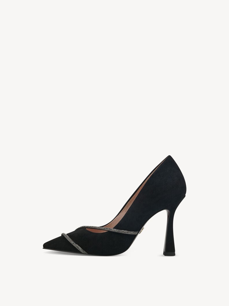 Tamaris | Lederpumps - Schwarz | Black Suede