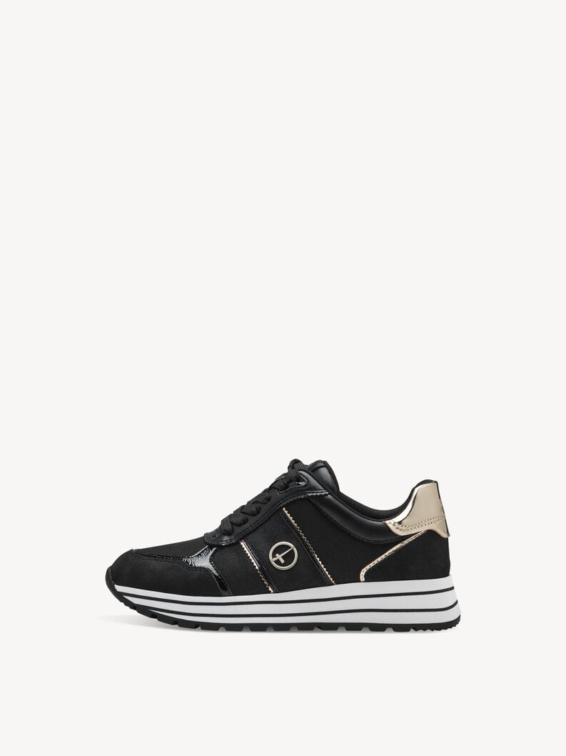 Tamaris | Sneaker - Schwarz | Black/Gold