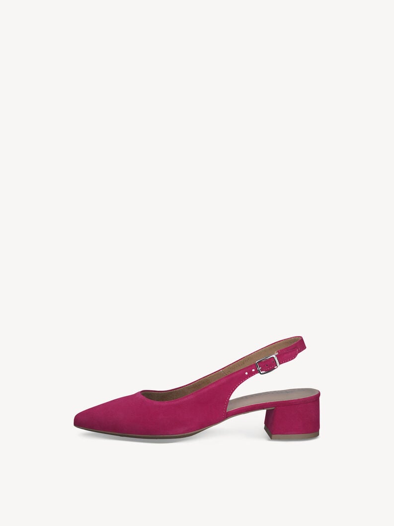 Tamaris | Lederslingpumps - Pink | Fuxia