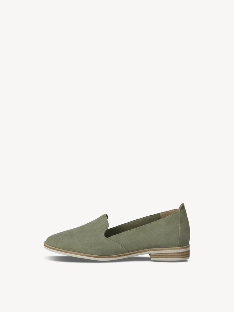 Tamaris | Lederslipper - Green | Sage