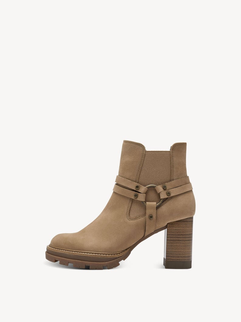 Tamaris | Leder Chelsea Boot - Braun | Camel