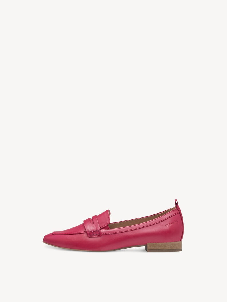 Tamaris | Lederslipper - Pink | Fuxia