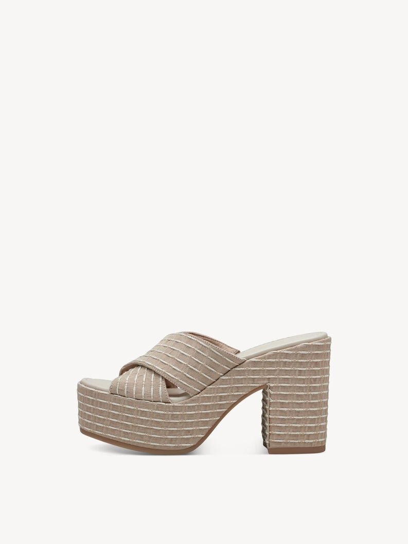 Tamaris | Pantolette - Beige | Beige/Ivory