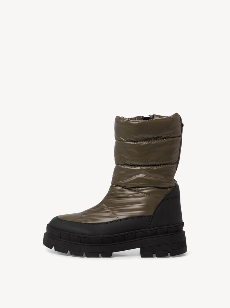 Tamaris | Stiefelette - Green Warmfutter | Olive/Black