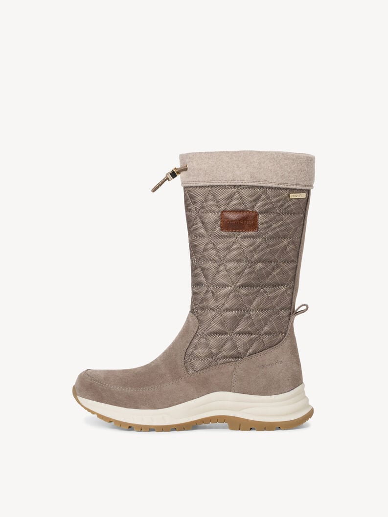 Tamaris | Lederstiefelette - Braun | Taupe