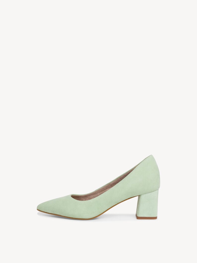 Tamaris | Lederpumps - Green | Mint