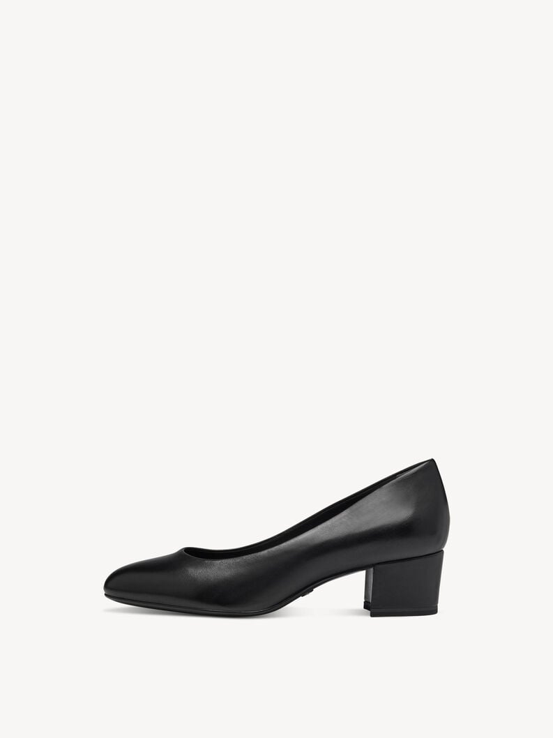 Tamaris | Lederpumps - Schwarz | Black Leather