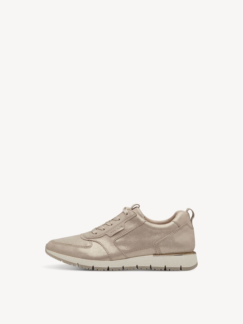 Tamaris | Ledersneaker - Beige | Champagne