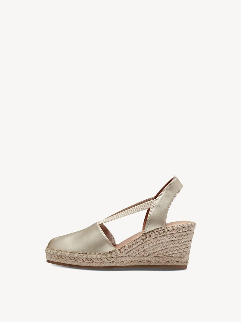 Tamaris | Espadrill - Gold | Light Gold