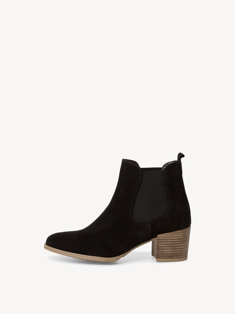 Tamaris | Leder Chelsea Boot - Schwarz | Black