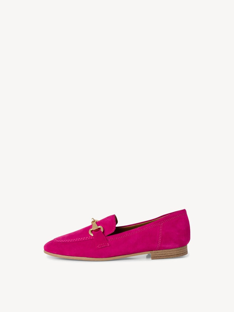 Tamaris | Lederslipper - Pink | Fuxia