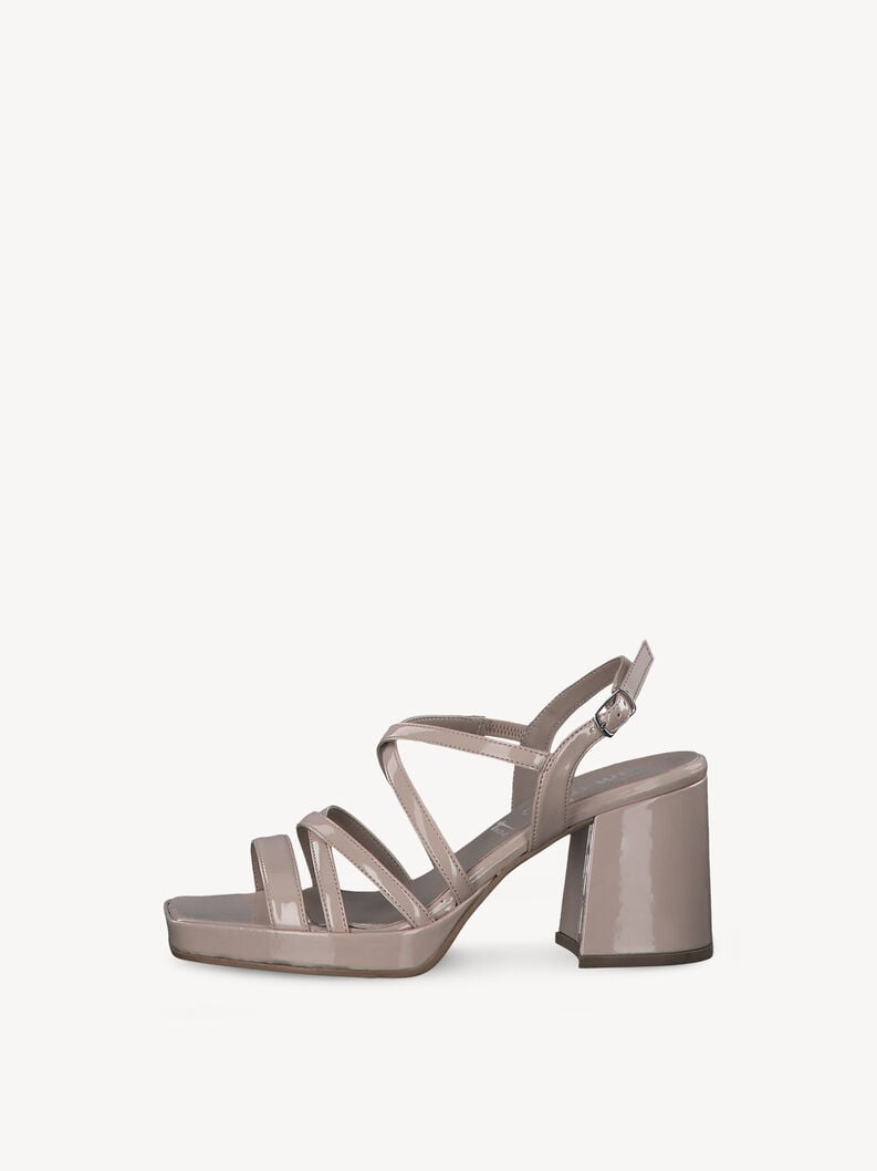 Tamaris | Sandalette - Beige | Nude Patent