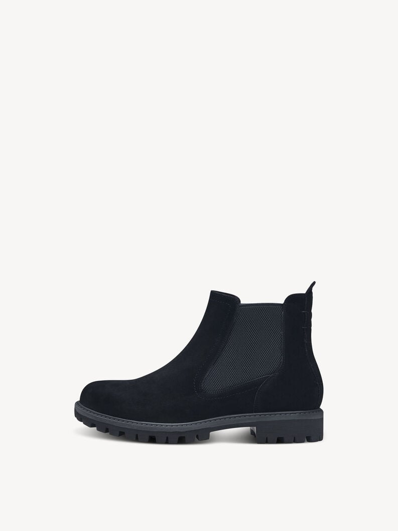 Tamaris | Leder Chelsea Boot - Blau | Navy