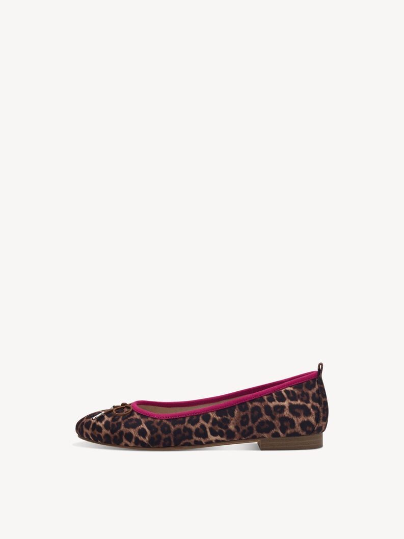 Tamaris | Ballerina - Braun | Leopard