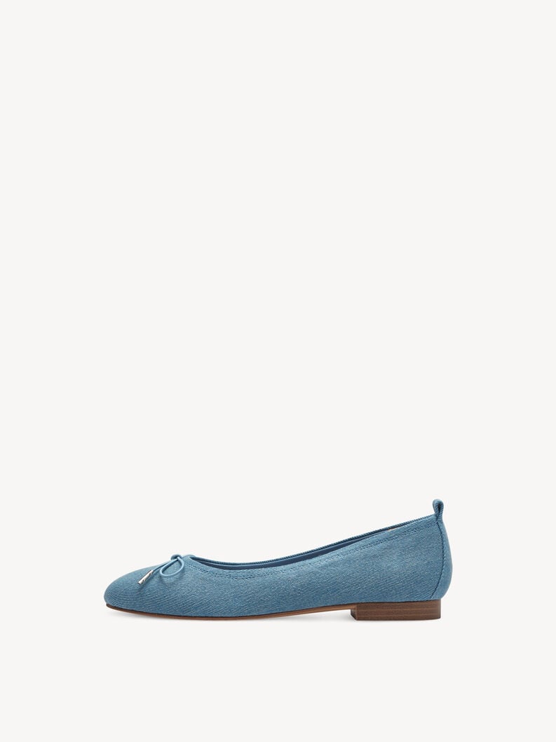 Tamaris | Ballerina - Blau | Denim