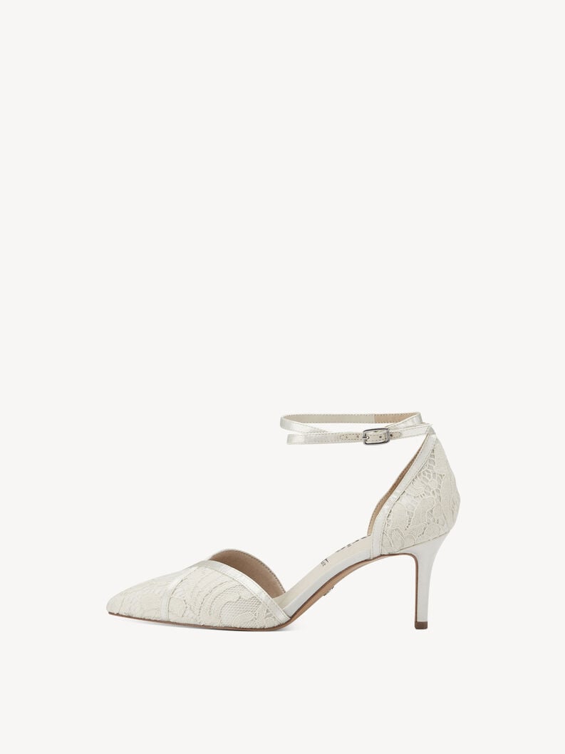 Tamaris | Pumps - Beige | Ivory Macramee