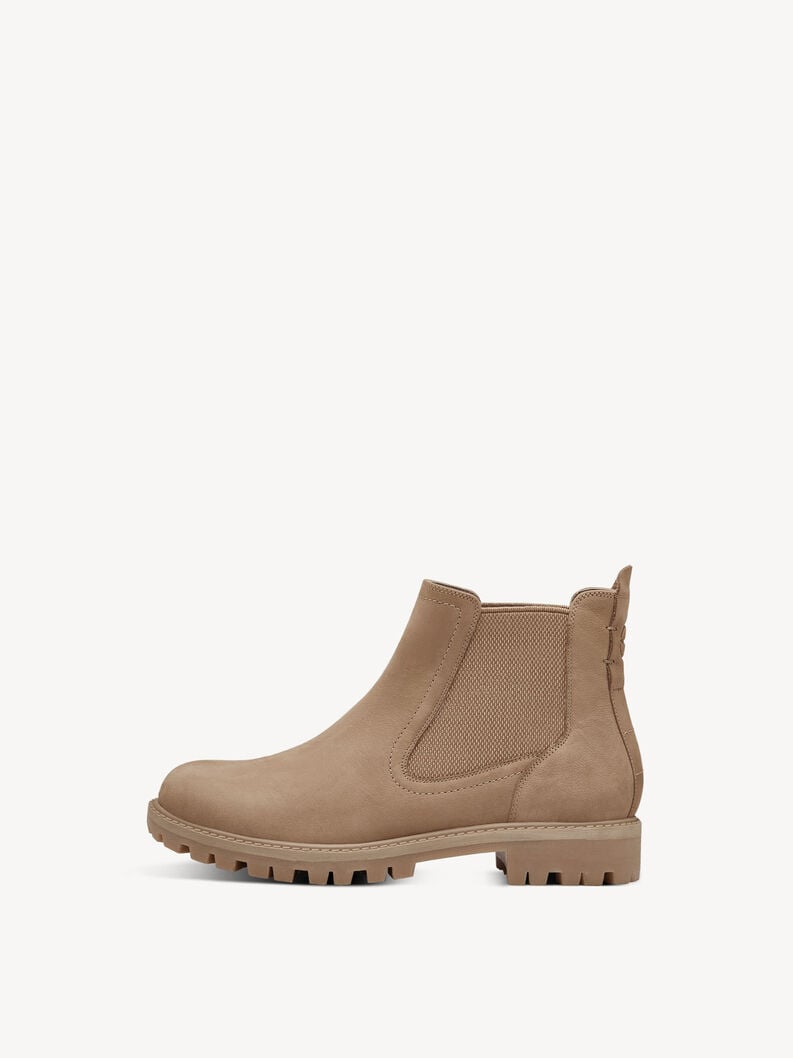 Tamaris | Leder Chelsea Boot - Braun | Camel