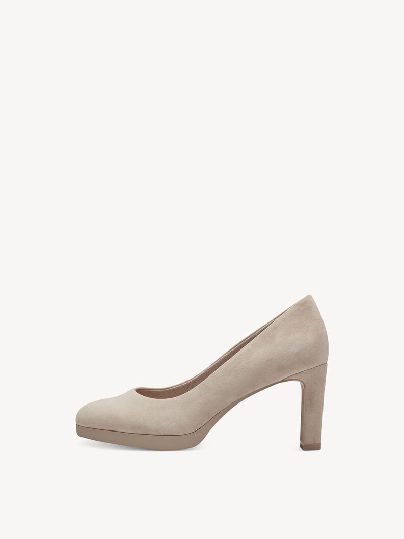 Tamaris | Lederpumps - Beige | Nude