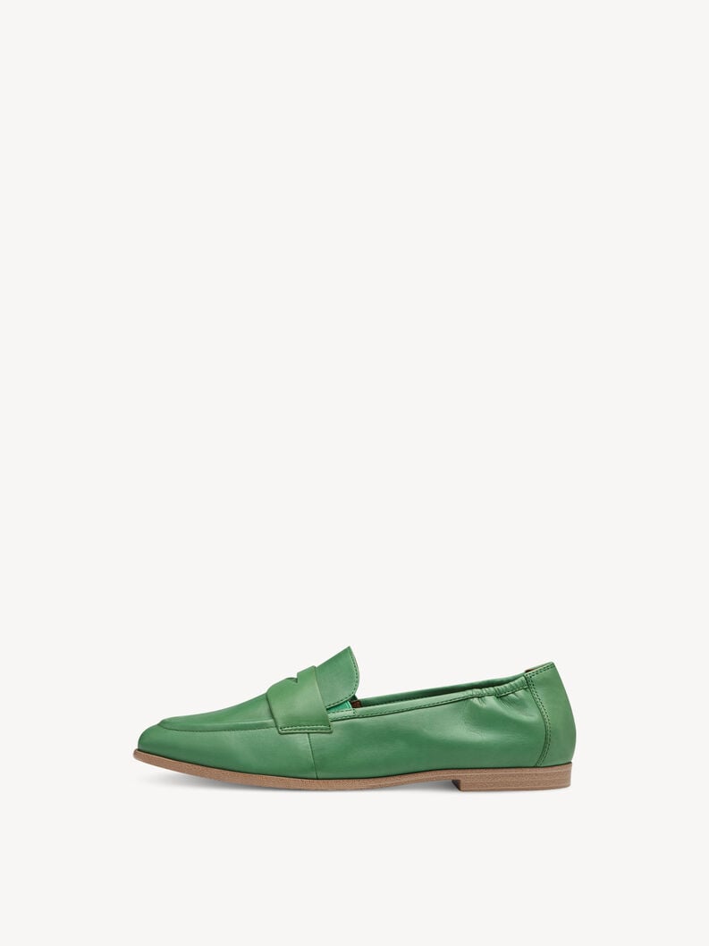 Tamaris | Lederslipper - Green | Green