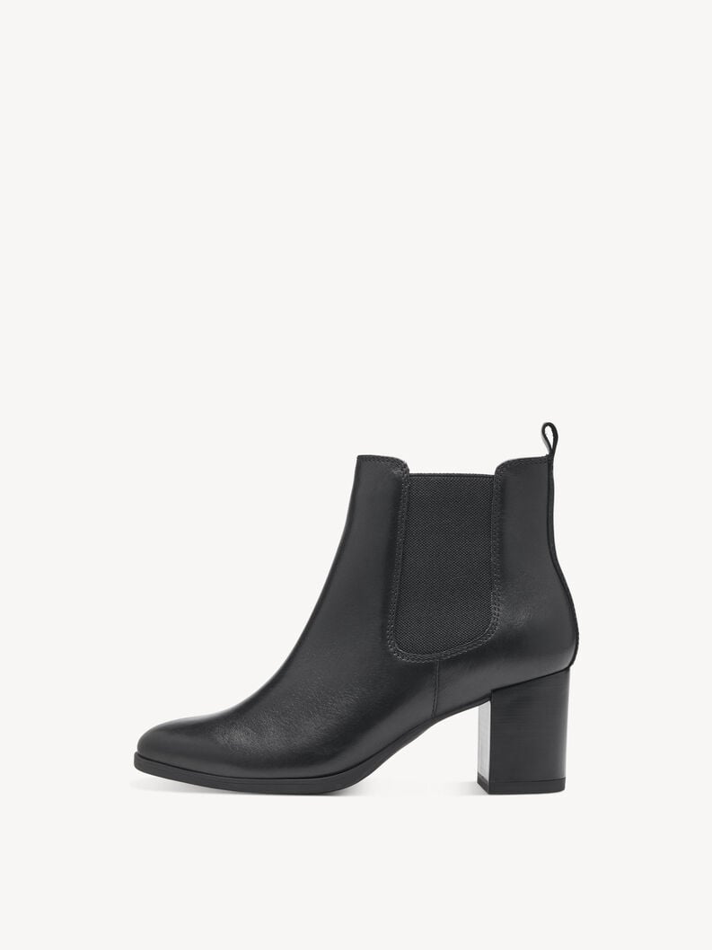 Tamaris | Leder Chelsea Boot - Schwarz | Black