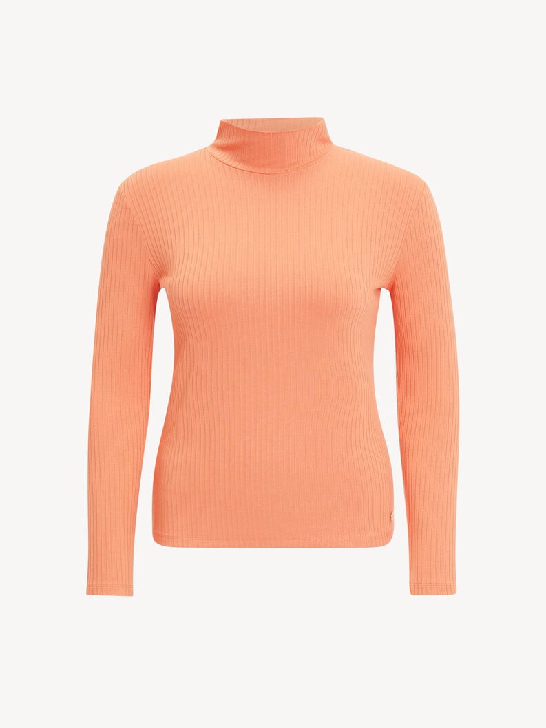 Tamaris | Rollkragenpullover - Orange | Brandied Melon