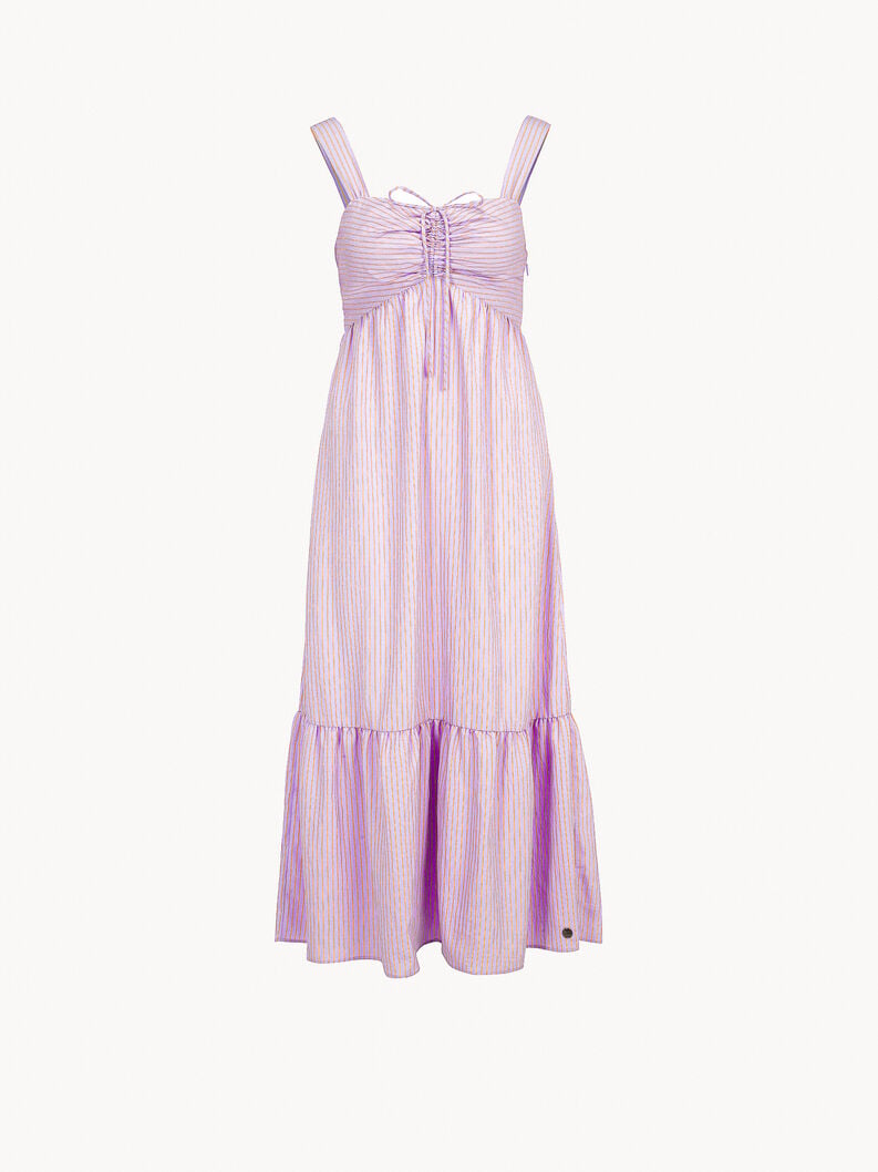 Tamaris | Kleid - Lila | Lavender/Dusty Orange Striped