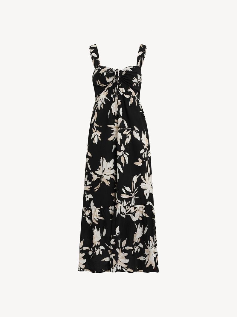 Tamaris | Kleid - Schwarz | Black Flower Aop